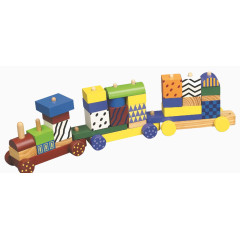 玩具火车积木图片