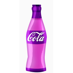 紫色瓶子