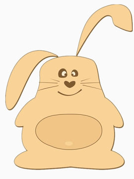 胖胖的小兔子