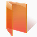 文件夹开放橙色futurosoft