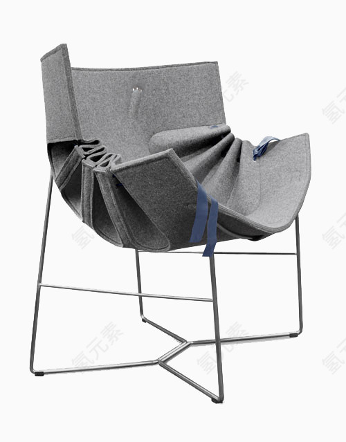 黑灰色时尚装饰椅子