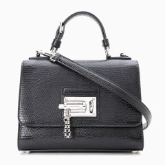 Dolce&Gabbana黑色牛皮手提包