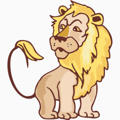 狮子卡通化