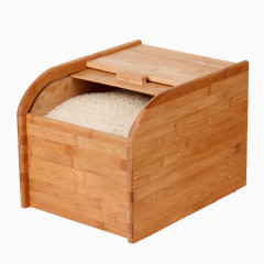 木盒米桶