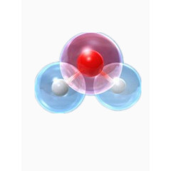 化学水分子图片素材