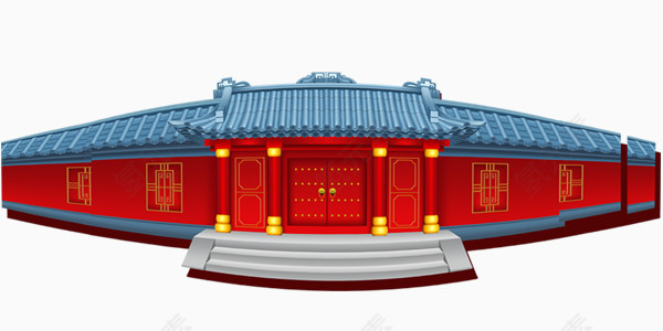 中国风建筑素材