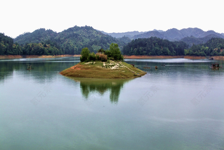 著名内蒙古七星湖景区