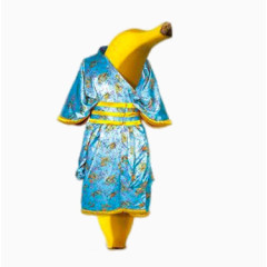 创意穿合服的香蕉