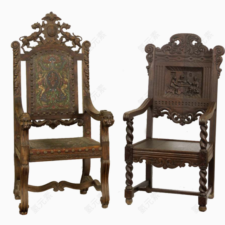 复古家具欧式椅子实物图片