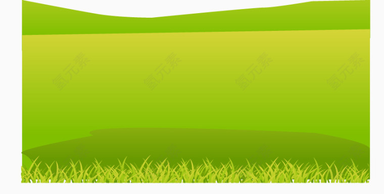 绿色草原图案