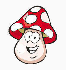 开心蘑菇人