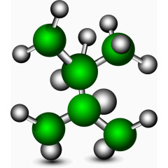 矢量手绘分子