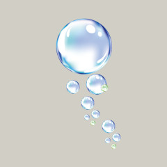 亮晶晶海底水泡