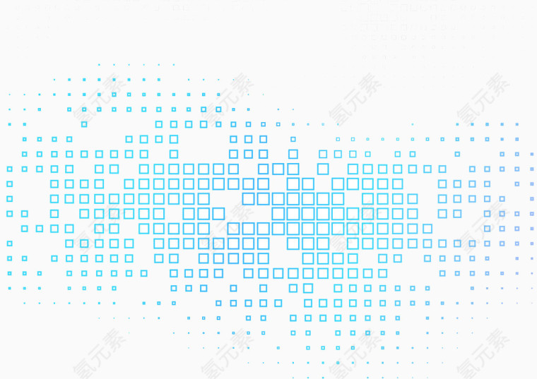 3D科技正方形