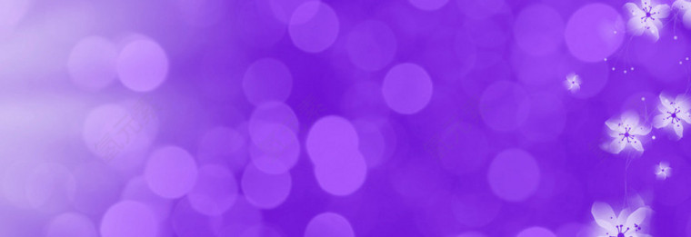 灯光点点的紫色背景