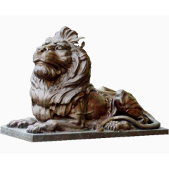 狮子石刻雕塑