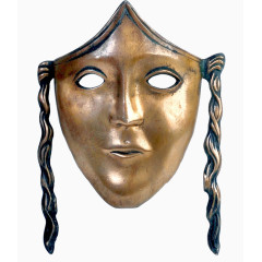 古风青铜面具