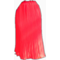 红色半身裙
