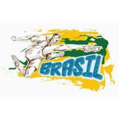 创意海报设计BRASIL