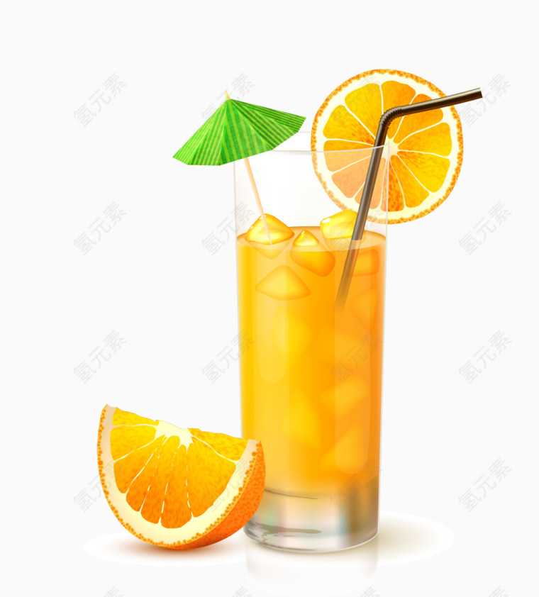 夏天的橘子汁