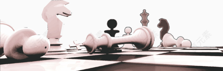 国际象棋矢量免抠装饰