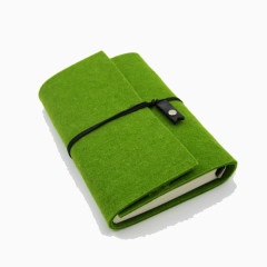 绿色个性日记本