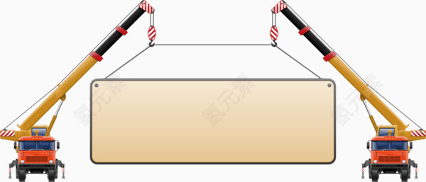 创意吊车招牌