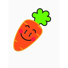 微笑的红萝卜