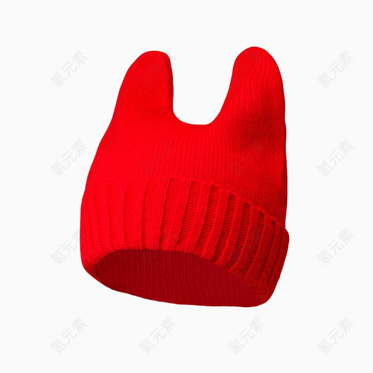 红色婴儿帽子