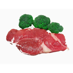 花菜与牛肉高清免扣素材