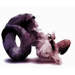 紫色羚羊角