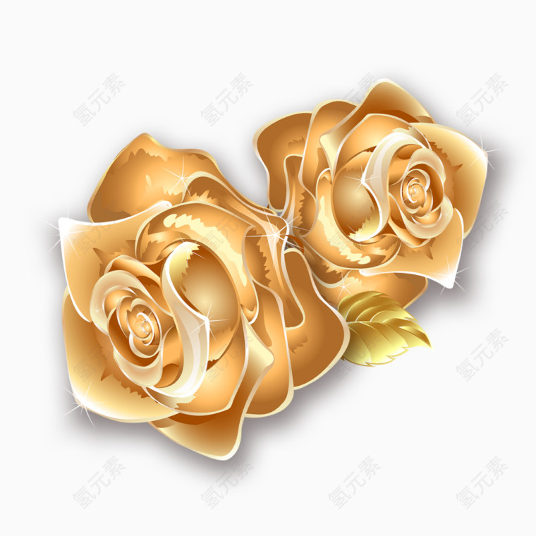 铂金玫瑰花免费图片
