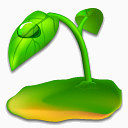 绿色植物图标下载