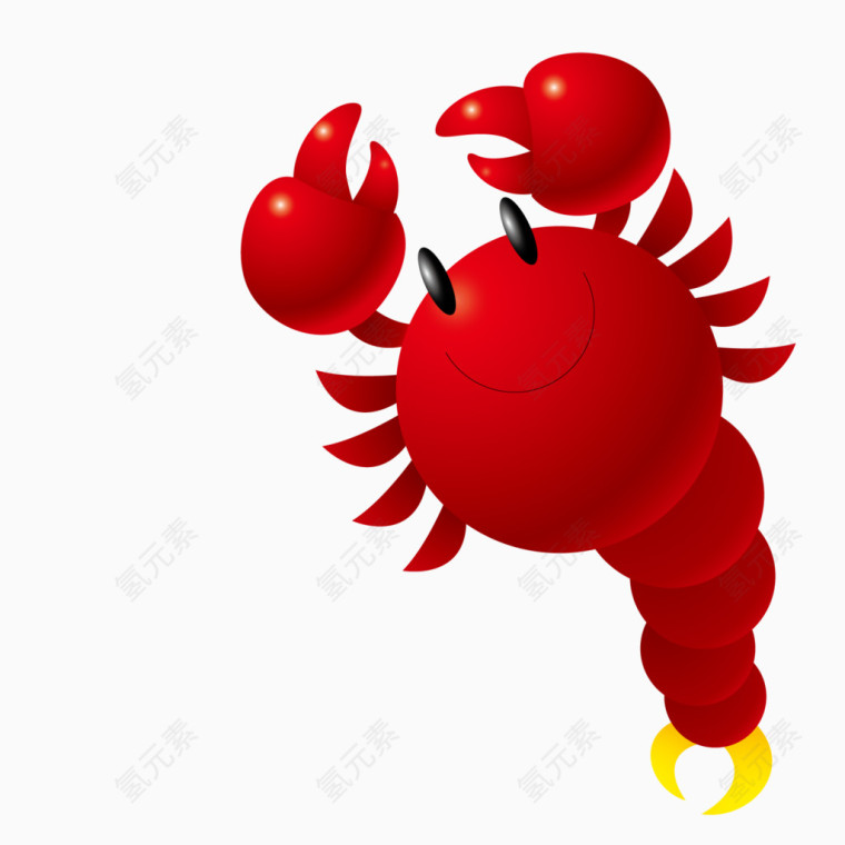 红色大闸蟹