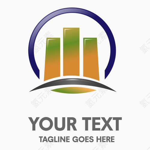 YOUR精致公司LOGO矢量图