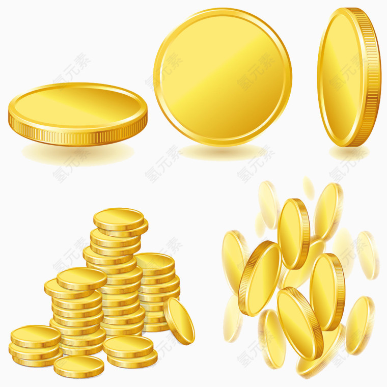 黄金  硬币