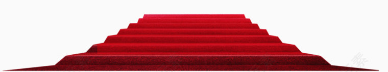 红色楼梯阶梯红毯