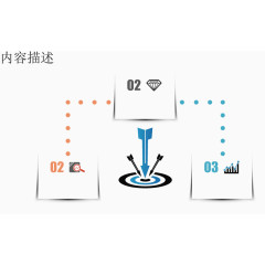 创意射箭并列图.