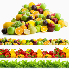 商场蔬菜水果广告装饰高清图片