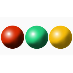 三色装饰球