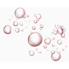 漂浮的液体泡泡