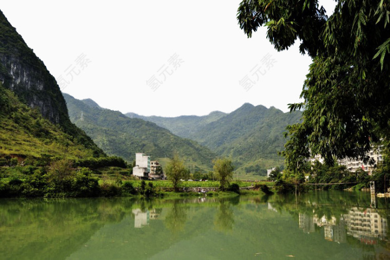 盘阳河风景图片