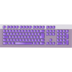 紫色的键盘