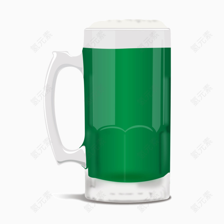 绿色水杯