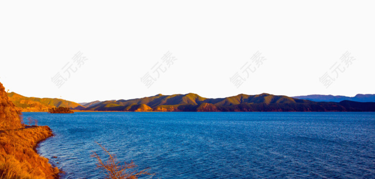 唯美泸沽湖风景
