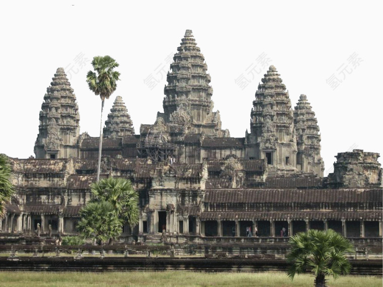 柬埔寨著名吴哥窟