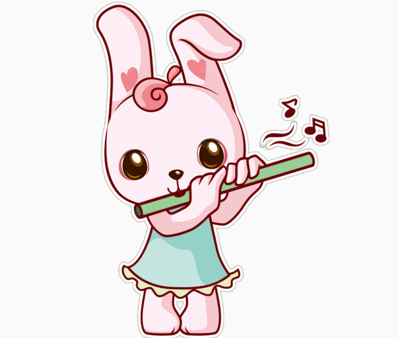 吹笛子的小兔子下载