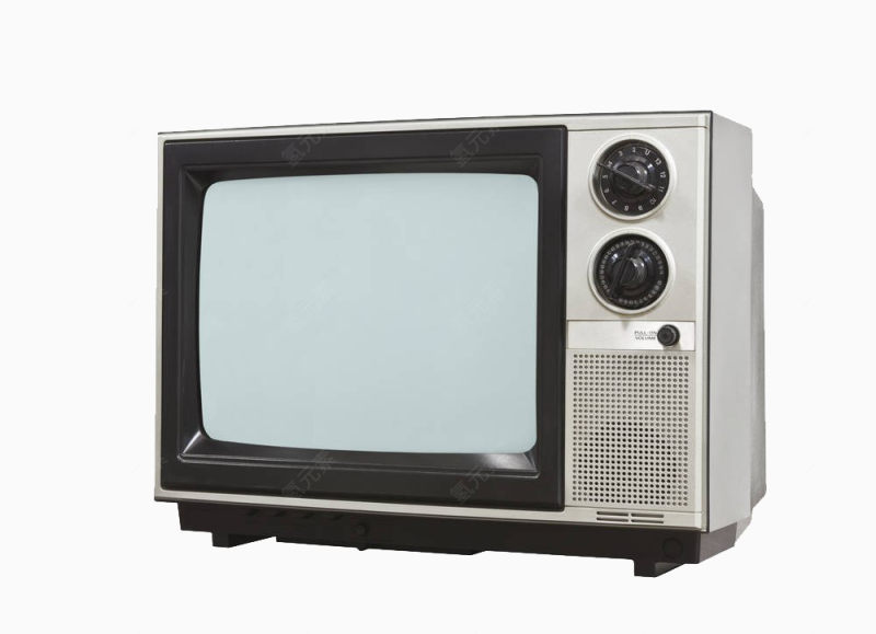 白色旧电视机下载