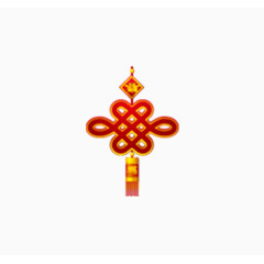 春节中国结矢量素材