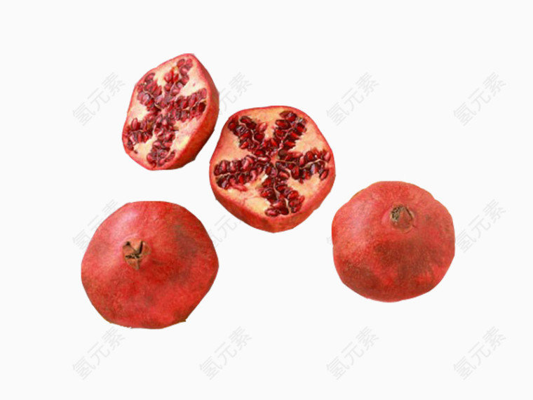 撒哈拉石榴红皮水果